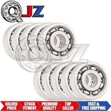  Qty.10 6200-OPEN Deep Groove/Radial Ball Bearing 10 mm ID x 30 mm OD x 9 mm W