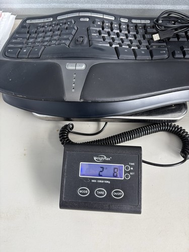 Microsoft Natural Ergonomic 4000 v1.0 Keyboard W/ Riser Z Key and Scroll Broken - 第 8/8 張圖片