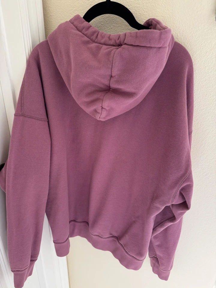Isabel Marant Etoile Gradiant Logo Sudadera con Capucha Rosa Talla 38 Pullover Sudadera Foto 4 de 4