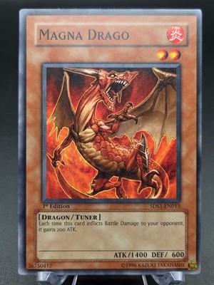 Magna Drago [1st Edition] 5DS1-EN013 YuGiOh Starter Deck: Yu-Gi-Oh! 5D's LP