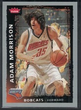 2008-09 Fleer - Adam Morrison #80 Charlotte Bobcats