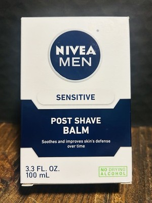 Nivea Men Sensitive Post Shave Balm 3.3 fl oz (100 ml)-Fast Free Shipping