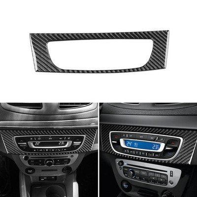 Carbon Fiber Central Control Panel Frame For Renault Fluence Megane 3 RS 09-2015