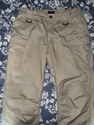 Condor Tactical Desert Tan Mens Pants 34x33 Rip Stop Utility Cargo Double Knee