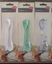 Wenco Eierlöffel Breilöffel Kunststofflöffel Plastiklöffel Joghurt 8 Stück