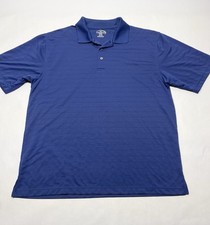 Champions Tour Royal Blue Golf Polo Shirt Mens XL Activewear Performance Preppy