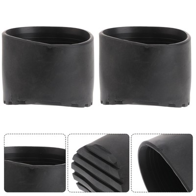  2 Pcs Telescoping Feet Rundfußabdeckung Anti-Schlupf-Pad Leiter Protector