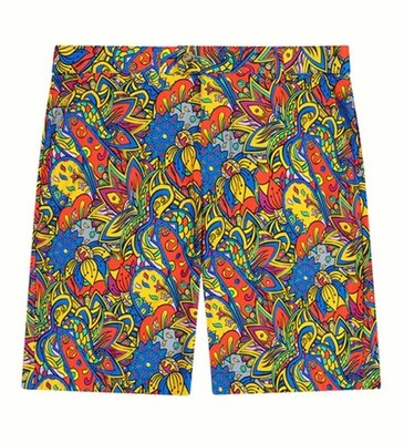 NWT LOUDMOUTH Dr. Wack Men's Heritage Short Size 32 Golf Inseam 9'' Golf Shorts