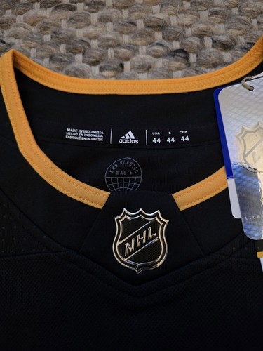 Adidas Authentic Evgeni Malkin Pittsburgh Penguins NHL Trikot Schwarz Alternate 44 - Bild 8 von 11