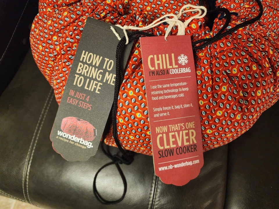 Nuevo WONDERBAG Olla Lenta Portátil Aislada No Eléctrica Bolsa Porta Ollas Foto 3 de 4