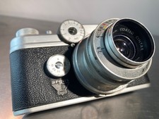 Argus C44 Rangefinder Camera w/ Cintagon 50mm f2.8 Lens Vintage USA Untested