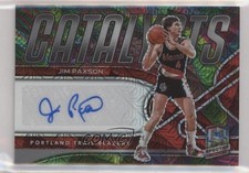 2021-22 Panini Spectra Catalysts Signatures Meta Prizm 2/25 Jim Paxson Auto 7y2