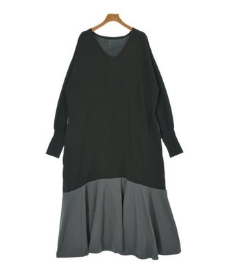 HeRIN.CYE Dresses Charcoal grayxBlack F 2200675801041