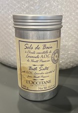 L'occitane Lavender Bath Salt Sels de Bain 10.5 oz Rare Original New Full