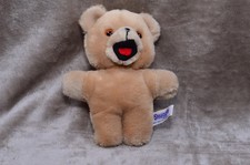 Vintage Snuggle Bear Plush Retro Nostalgic 80s Kitsch Pop Culture Stuffed READ