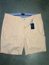 NWT Peter Millar Crown Crafted Surge Golf Short Orange Sorbet Mens Sz 38 125