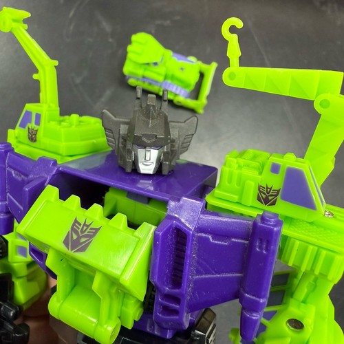 Transformers Micromasters 03’ RARE GREEN CHASE COMPLETE Devastator Constructicon - Picture 3 of 5