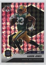 2021 Panini Mosaic Variations NFC Pink Camo Mosaic Prizm Aaron Jones #212 00em