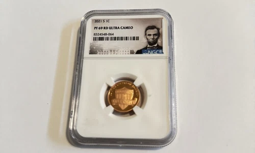 2021 S 1c Lincoln Cent NGC PF69 RD Ultra Cameo