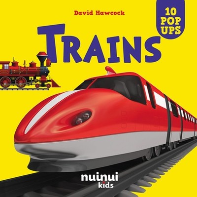 TRAINS 10 POP UPS by HAWCOCK, DAVID Hardback Self Help Business