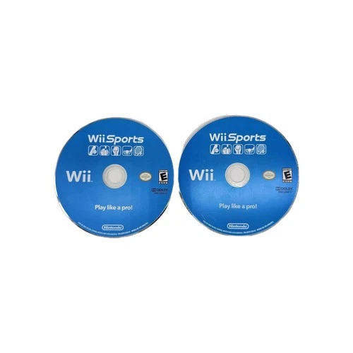 Wii Sports Lot Of 2 (Nintendo Wii, 2006) Discs Only