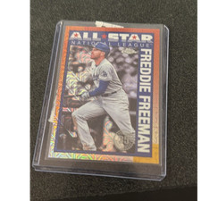 Topps Chrome All-Star National League Freddie Freeman Insert Dodgers Card