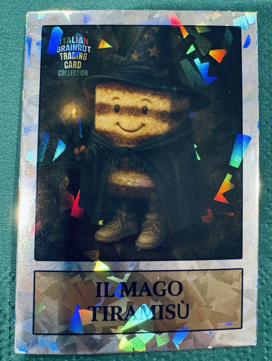 italian brainrot cards rare 55pcs Cards,Funny Brainrot Collection, Brainrot Gifts This Mystery Trading Card Pack Is Your Entry Point Into Wave 1 6078345 | Italian Brainrot Mystery
