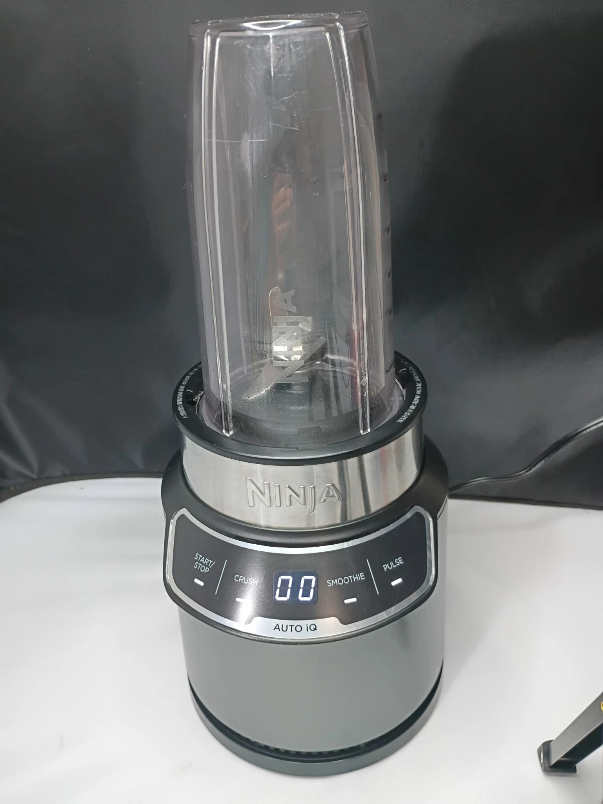 Ninja BN400 Nutri Pro Compact Personal Blender 1000W with Auto-iQ Tested Works!
