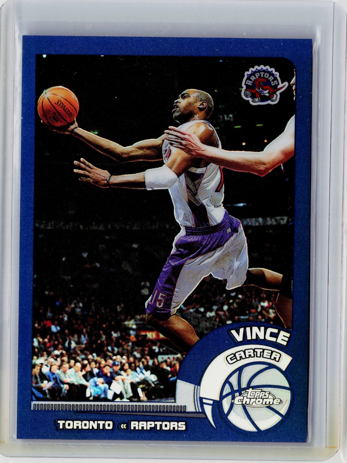 2002-03 TOPPS CHROME REFRACTOR #30 - VINCE CARTER