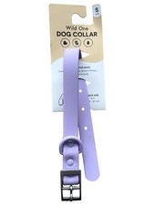 Wild One Dog Collar Size Small Lavender Purple 8-12  Neck Size