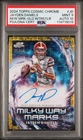 2024 TOPPS COSMIC CHROME MILKY WAY MARKS #JD JAYDEN DANIELS 25/50 PSA 9 AUTO 10