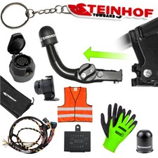 Anhängerkupplung abnehmbar+ES 13p spez für Hyundai Tucson 1 I JM 04-10