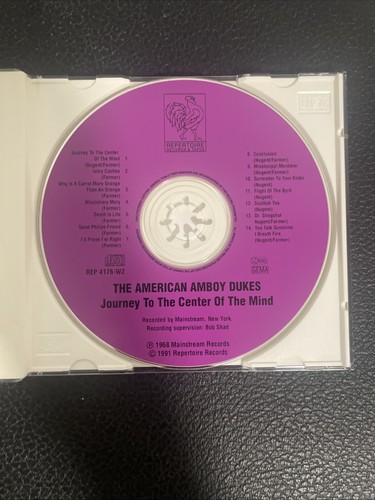 Journey to the Center of the Mind by The Amboy Dukes (CD, Mar-2011, Repertoire) - Picture 3 of 4