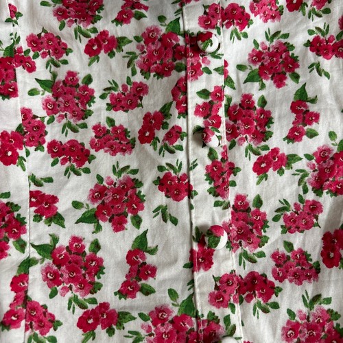 Wild Fable Women's Beige & Dusty Red Floral Sleeveless Romper Size L NEW - Picture 6 of 15
