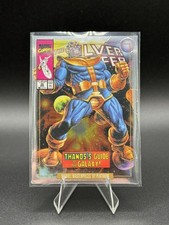 2024 Marvel Masterpieces ‘92 Platinum Thanos #83-V Variant Cover