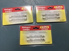 Halogen Lamps 150 Watt 120V 2000 Hours 3 Packages of 2 New Sealed