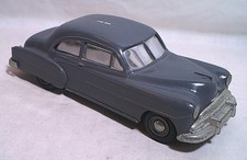 ORIGINAL 1951 " DUSK GRAY " CHEVROLET 2D HARDTOP 1:25 DEALER PROMO CAR COIN BANK