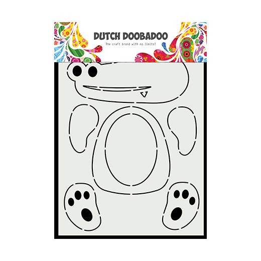 Dutch Doobadoo A5 Build Up Template - Crocodile 470.784.105