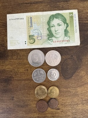 Pre-Euro Deutsche Mark Set 1970-1991