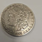 1888 Morgan Silver Dollar $1 Coin, New Orleans Mint, Circulated, Uncertified