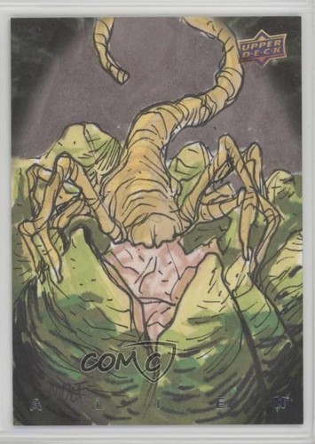 2017 Upper Deck Alien Movie 1/1 Marco Carrillo Auto Sketch