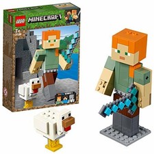 LEGO MAIN CRAFT MINE CRAFT Big Fig Alex and chicken 21149 F/S w/Tracking# Japan