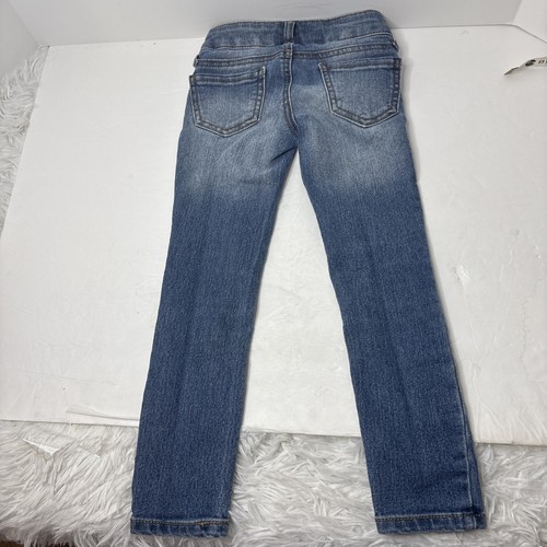 Cat and Jack bestickte Einhorn Mädchen Super Stretch Super Skinny Jeans Gr. 5 - Bild 6 von 8