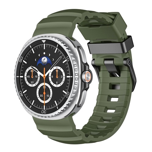 Silicone Rubber Watch Band Strap for Samsung Galaxy Watch8 40/44mm Classic 46mm - Picture 16 of 26