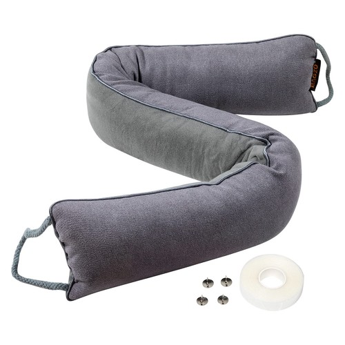 Door Draft Stopper, 36 Inch Under Door Draft Blocker Noise Stopper, Weighted ...