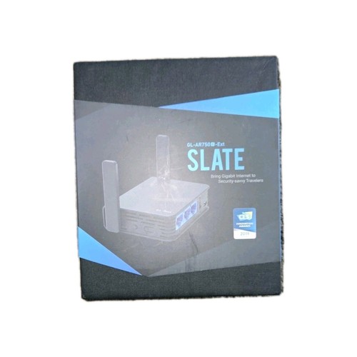 Gl.inet GL-AR-750s Ext Slate Travel Hotspot with WireGuard VPN
