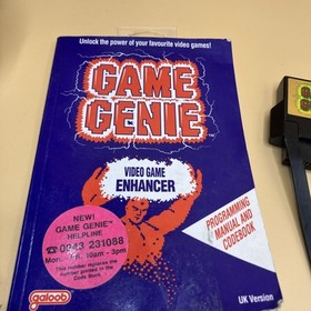 Game Genie Nintendo Nes Game  PAL A Version With Instruction /Code Manual Tested