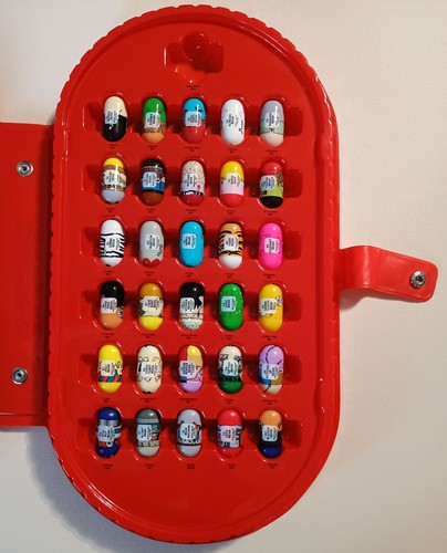 VINTAGE USA MIGHTY BEANZ SERIES 1 COMPLETE SET 1-60 IN OFFICIAL COLLECTOR CASE - Picture 10 of 15