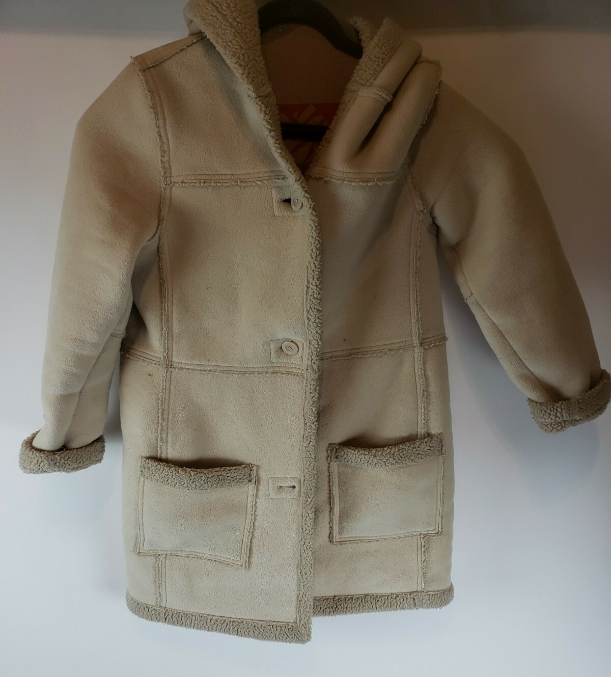 Old Navy Women Ivory Relaxed Textured 