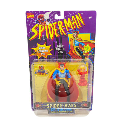 Marvel Comics Dr. Strange Morphing Cape Spider-Man New Animated Series Bonus Pin